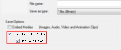 Save One Take Per File Use Take Name