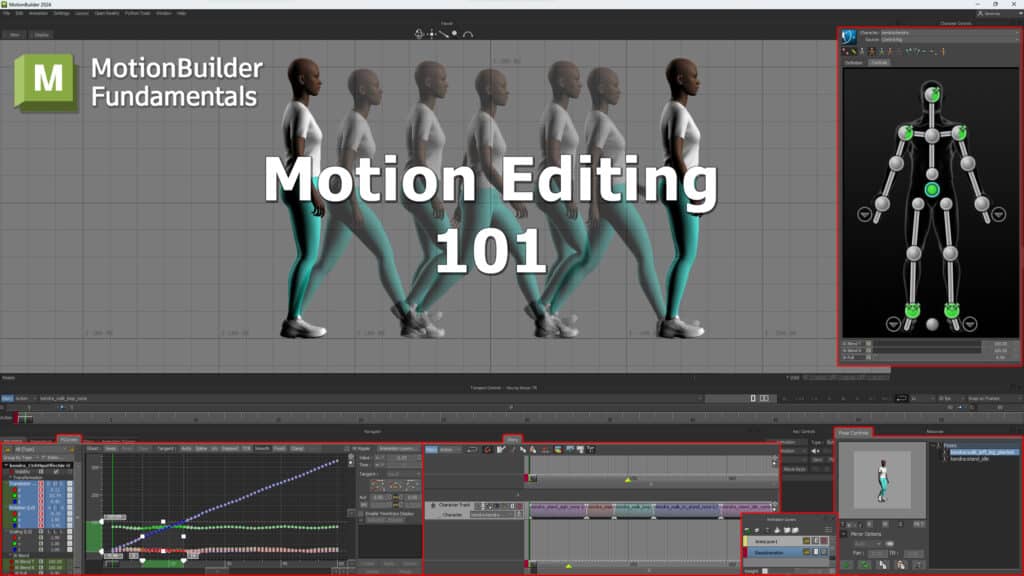 edit mocap motionbuilder